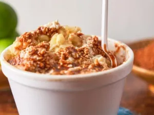 Esquites con pollo