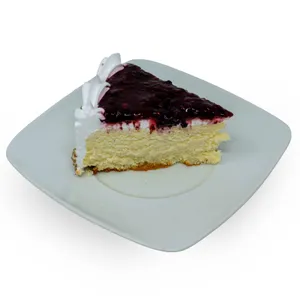 Pastel de Queso con Zarzamora