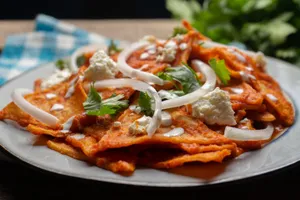 Chilaquiles Salsa Roja