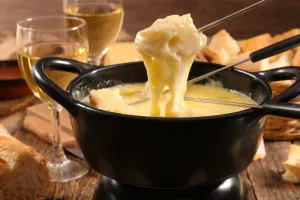 Queso fundido queso combinado