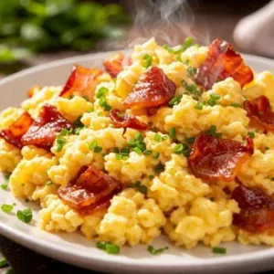Huevos con Tocino