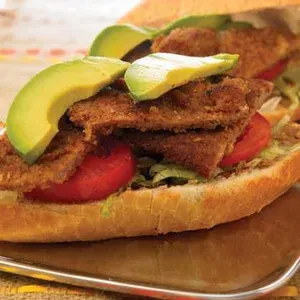 Mega Torta a la Plancha de Milanesa de Puerco + Postre GRATIS