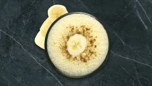 Malteada de Vainilla banana