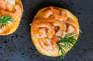 Tapas de Camarones 6 piezas