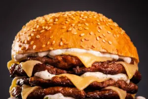 Hamburguesa Cuádruple