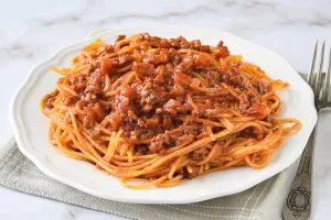 Pasta bolognesa