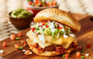 Hamburguesa Mexicana (200 gr)
