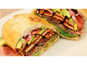 Torta Bistec enchilado