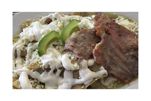 Chilaquiles con Cecina