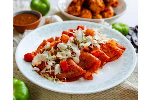 Enchiladas con Pastor