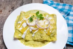Enchiladas Suizas (4 Piezas)