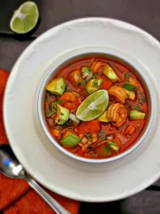 Caldo de Camarón  (8 piezas)