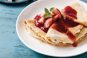 Crepa Philadelphia con Fresas
