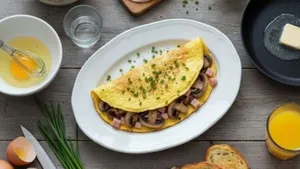 Omelette Champiñones