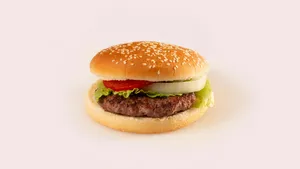 Hamburguesa con Queso Manchego