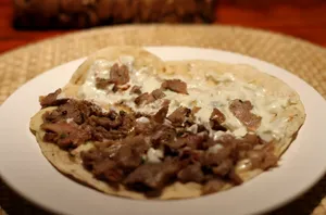 Tacos Oriental | Taco con queso