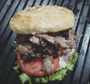 Hamburguesa Arrachera