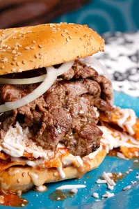 Tecolota Especial con Arrachera (150 gr)
