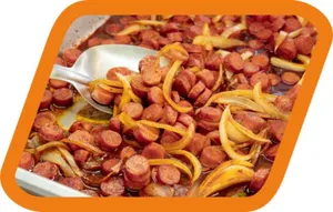 Salchicha Encebollada (1/2 Kg)