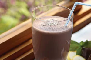 Licuado de chocolate