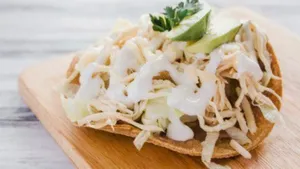 Tostadas de Pollo
