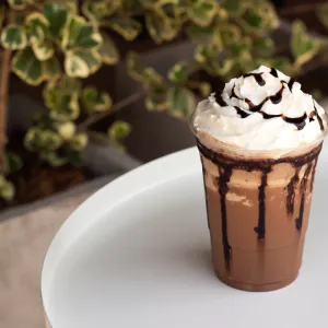Frappé de crema irlandesa