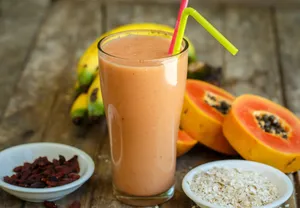 Licuado de papaya