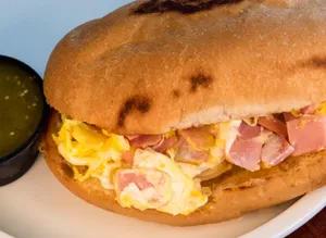 Torta de Huevo con jamón