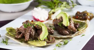 Tacos de arrachera