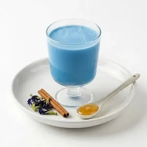 Latte Azul Caliente