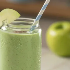 Smoothie de manzana verde
