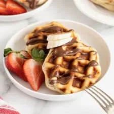 Wafles 2 ingredientes
