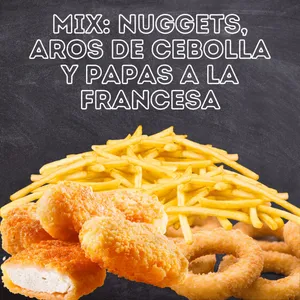 Snack | Mix 1. Aros, Nuggets y Francesa