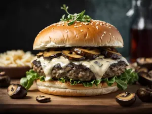 Hamburguesa de Champiñones