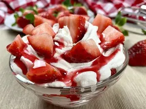 Fresas con Crema