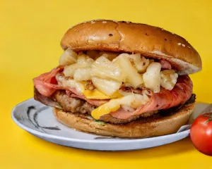 Hamburguesa Hawaiana