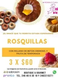Rosquillas Dulces 3x$60