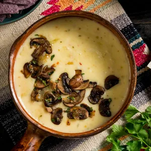 Queso fundido champi-queso
