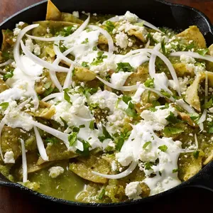 Paquete 5 Chilaquiles con pollo